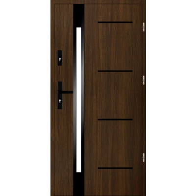 Drzwi S60 A53 BLACK Dąb Bagienny 72 mm
